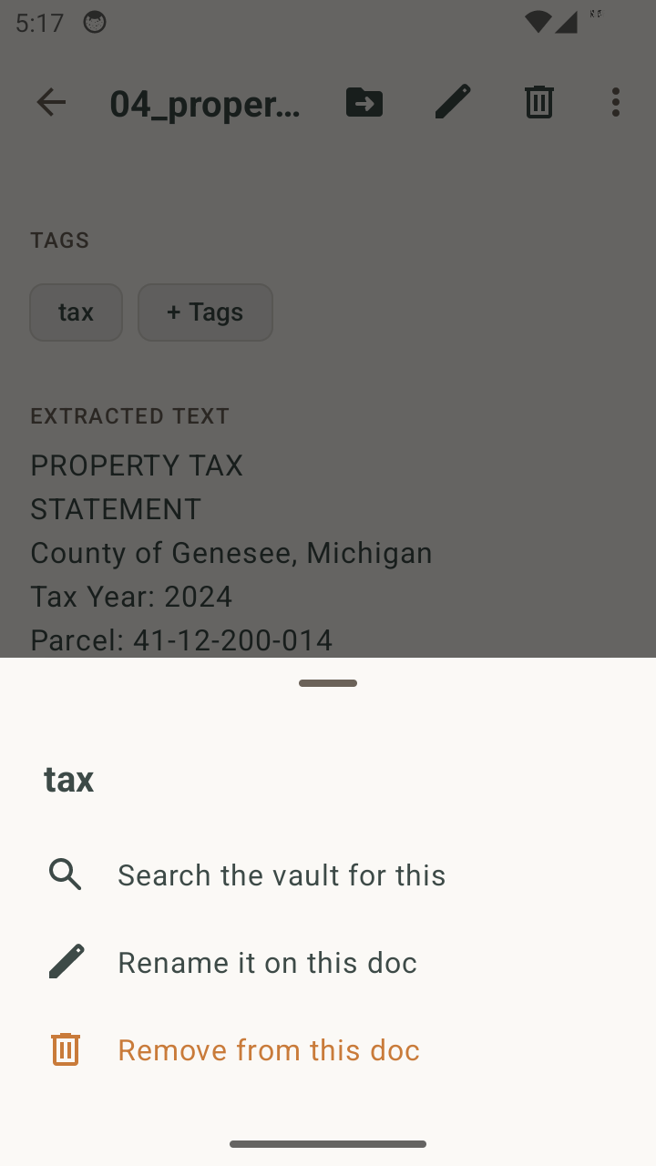 Page edit dialog with options to rotate, recolor, and crop